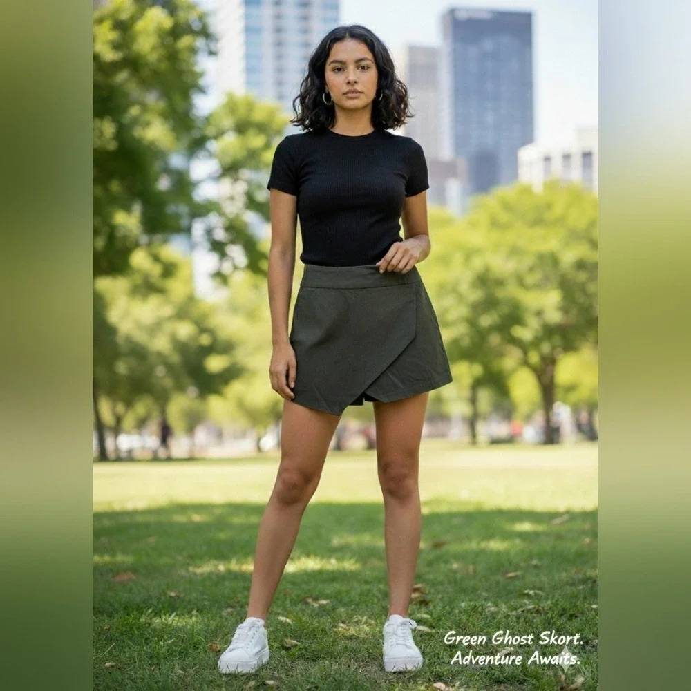 ACBG by Aberdeen‎ Olive Skort Size 30